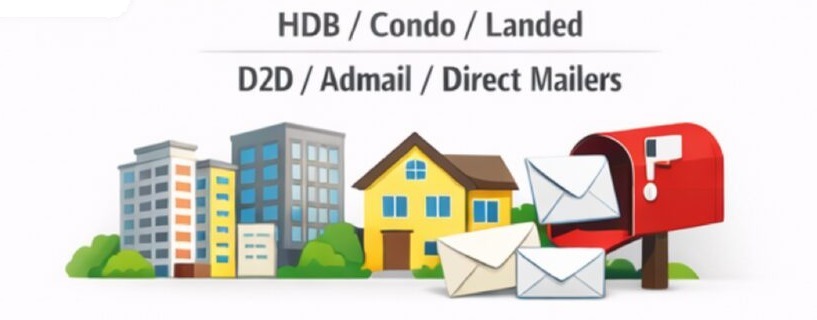 Buildings and mailbox icon