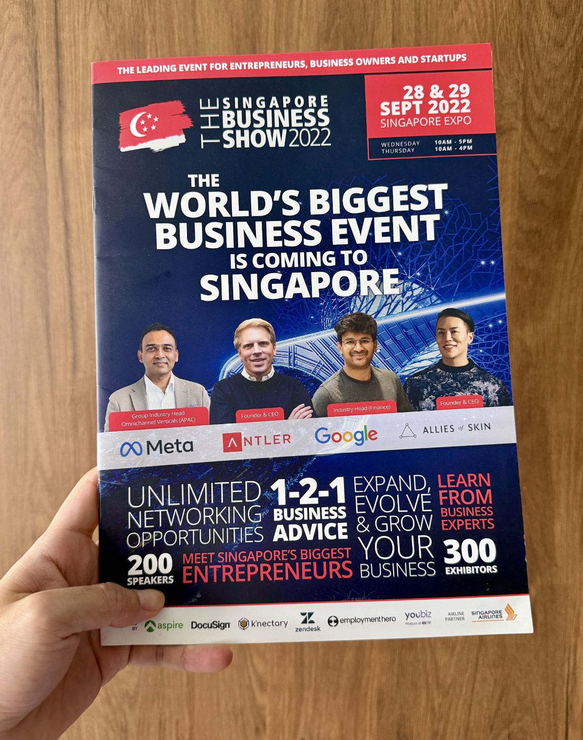 HappiMail supporting a large-scale business exhibition in Singapore